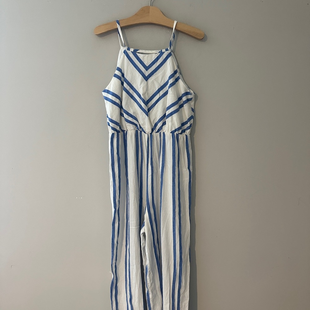 $23 ADD ON zara stripe jumpsuit 13-14Y cotton on abercrombie kids mini boden